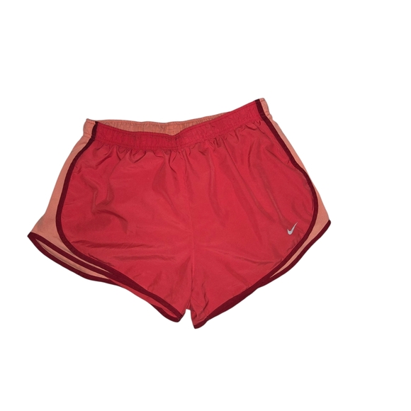 Nike Dri-Fit Tempo Lined Shorts Reddish Pink Trim Women's XL - Picture 1 of 3
